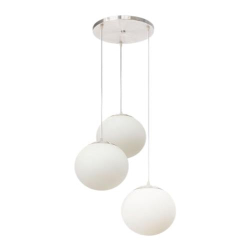 Luminaria moderna esfera vidrio soplado para techo 24W color cobre marca Maxxi - MXCL8014CB